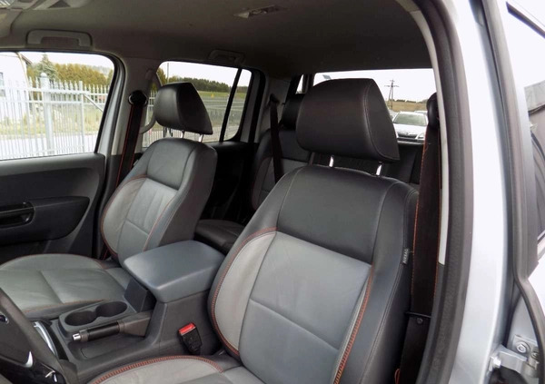 Volkswagen Amarok cena 89999 przebieg: 169999, rok produkcji 2016 z Ciężkowice małe 529